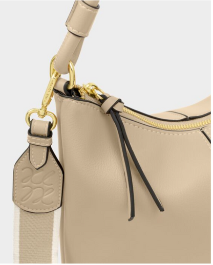 Hallie Satchel Bag Light Taupe