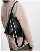 Hallie Satchel Bag Black