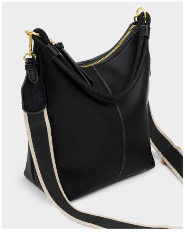 Hallie Satchel Bag Black