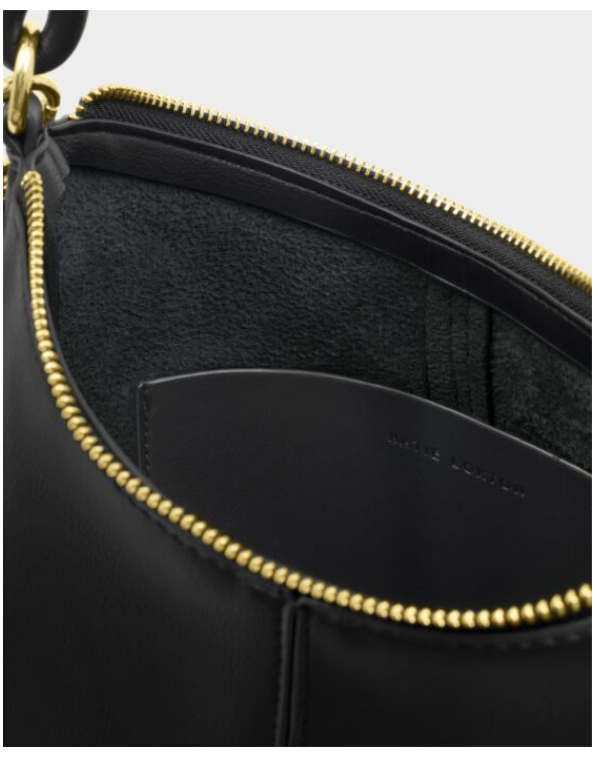 Hallie Satchel Bag Black