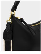 Hallie Satchel Bag Black