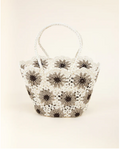 Hand Knitted Crochet Daisy Tote Bag