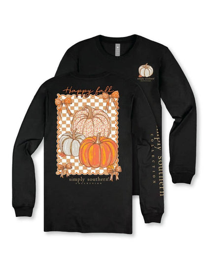 Simply Southern Happy Fall Long Sleeve T-Shirt