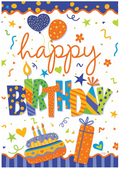 Happy Birthday Flag