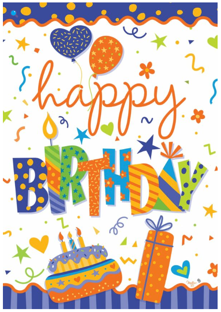 Happy Birthday Flag