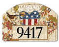 Harvest Home Americana Yard DeSign