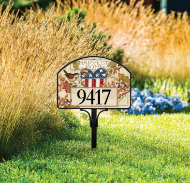 Harvest Home Americana Yard DeSign