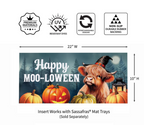 Haunted Highland Cow Sassafras Switch Mat