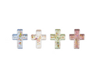 He is Risen Cross Charm