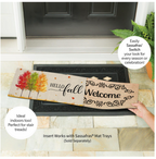 Hello Fall Autumn Trees Sassafras Switch Mat