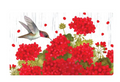 FlagTrends by Carson - "Hello Hummingbird" Mat Insert