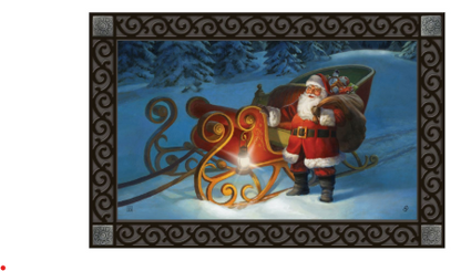 Here Comes Santa Claus MatMate