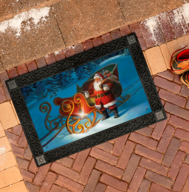 Here Comes Santa Claus MatMate