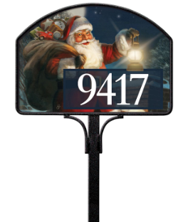 Here Comes Santa Claus Yard DeSign