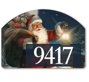 Here Comes Santa Claus Yard DeSign