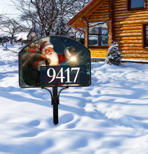 Here Comes Santa Claus Yard DeSign