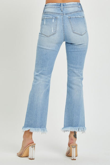 HIGH RISE CROP FLARE