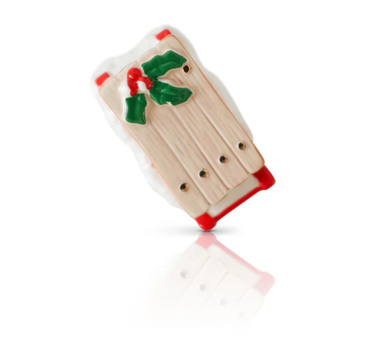 Nora Fleming ho ho whoa! sled nora fleming mini