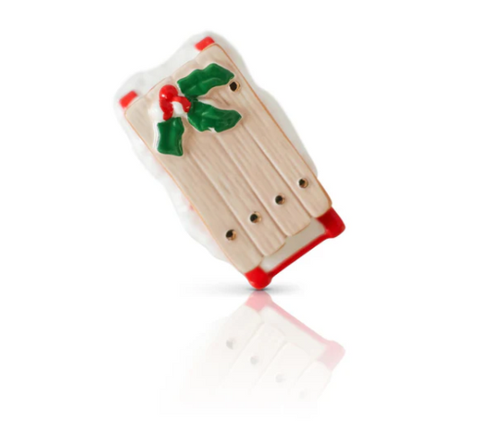 Nora Fleming ho ho whoa! sled nora fleming mini