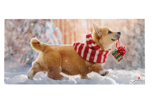 Holiday Corgi Sassafras Switch Mat