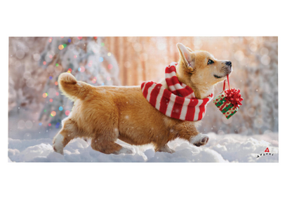 Holiday Corgi Sassafras Switch Mat