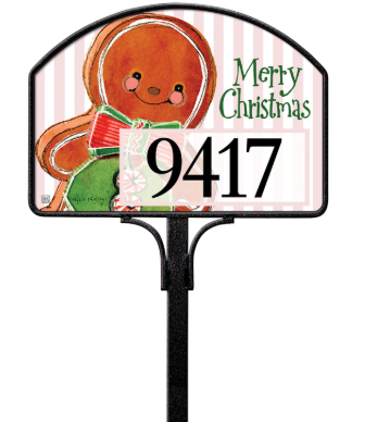 Holiday Gingerbread Yard DeSign