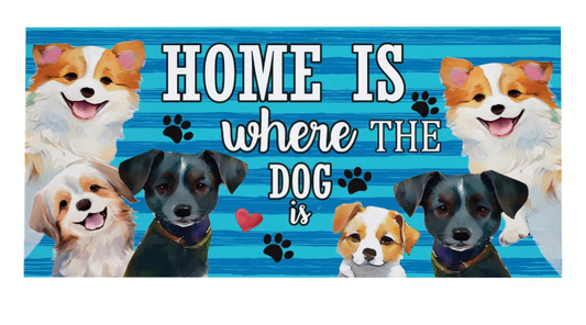 Home Is Where The Dog Is Sassafras Switch Mat