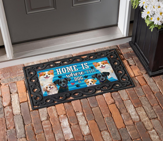Home Is Where The Dog Is Sassafras Switch Mat