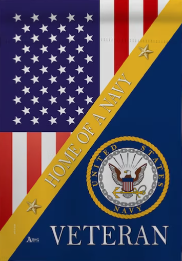 Two Group Flag Co - Home of Navy Veteran Flag