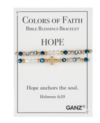 Colors of Faith Bible Blessings Bracelets