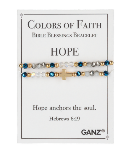 Colors of Faith Bible Blessings Bracelets