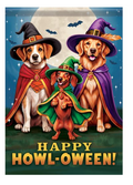 "Howl-Ween Pups" Durasoft™ Flag