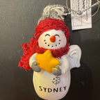 Snow Angel Ornament SYDNEY