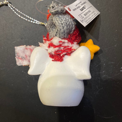 Snow Angel Ornament AMBER