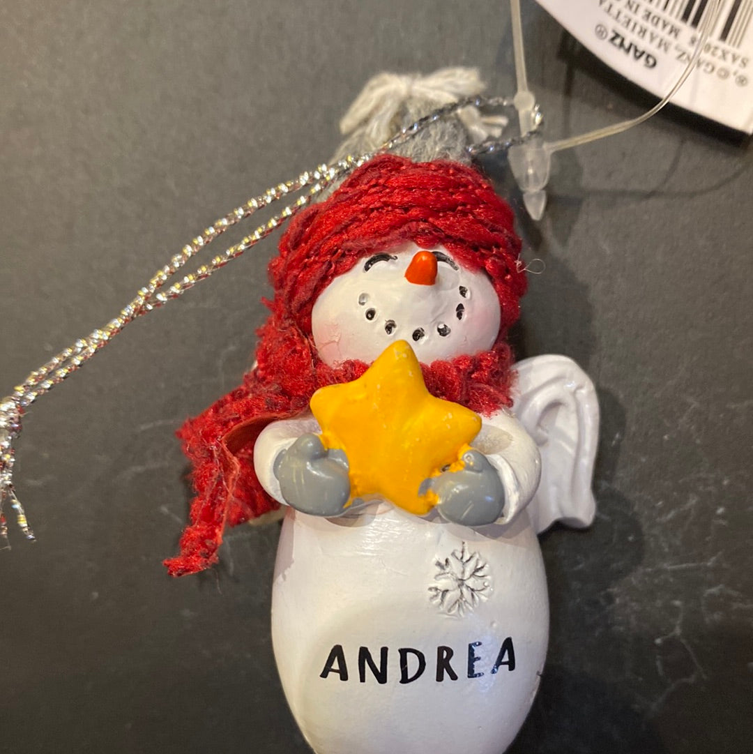 Snow Angel Ornament ANDREA