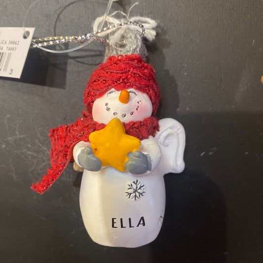 Snow Angel Ornament ELLA