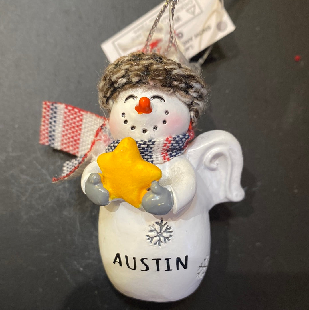 Snow Angel Ornament AUSTIN