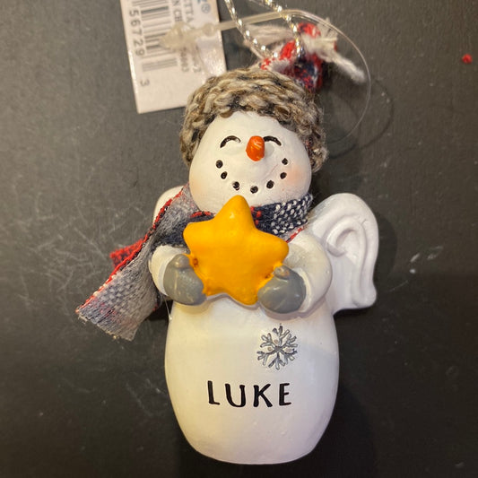 Snow Angel Ornament LUKE
