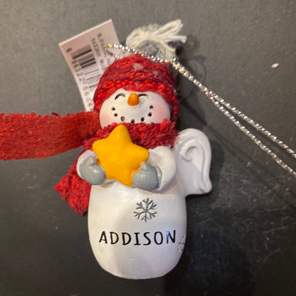 Snow Angel Ornament ADDISON