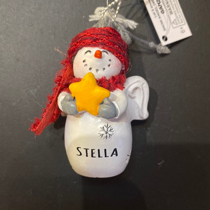 Snow Angel Ornament STELLA