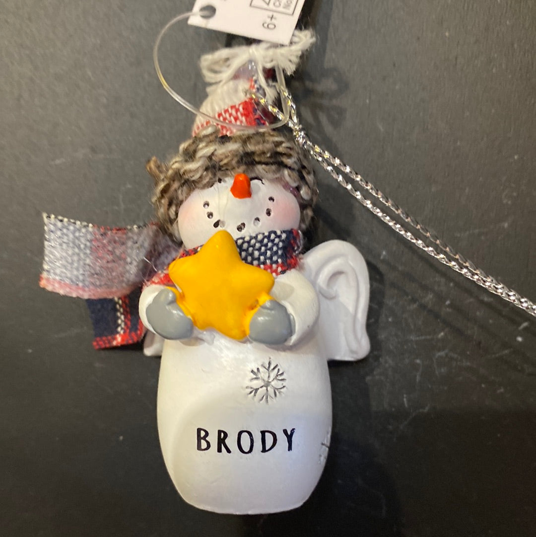 Snow Angel Ornament BRODY