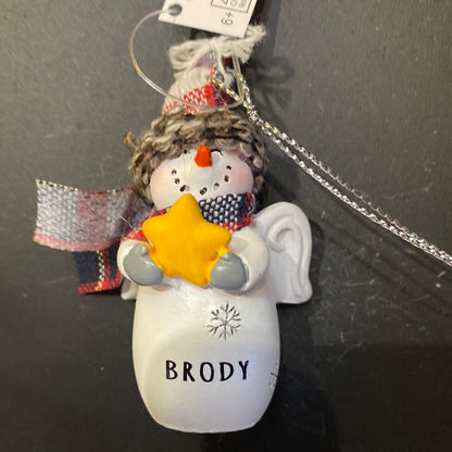 Snow Angel Ornament BRODY