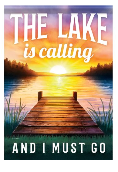 "I must go" Dura Soft™ Garden Flag