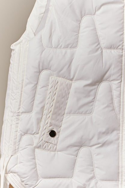 Tricia Mock Neck Puffer Vest