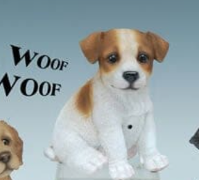 Dog With I/C Bark 6"