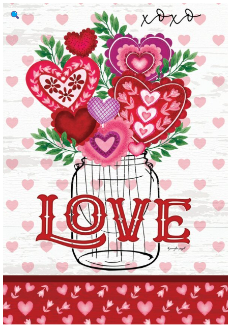 Jar of Hearts Flag