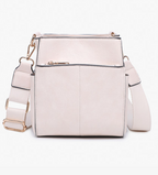 Jeanne Square Bucket Bag w/ Guitar Strap