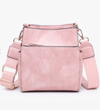 Jeanne Square Bucket Bag w/ Guitar Strap