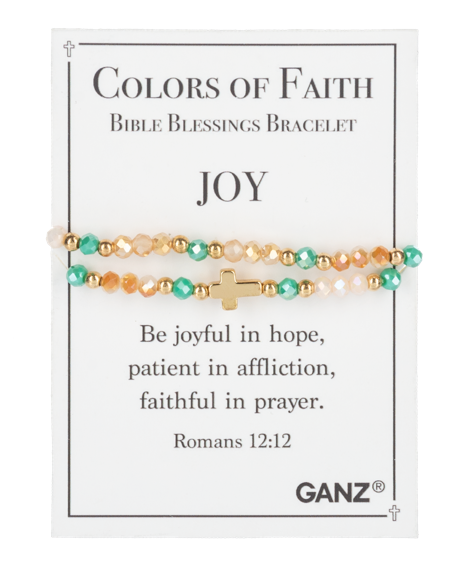 Colors of Faith Bible Blessings Bracelets