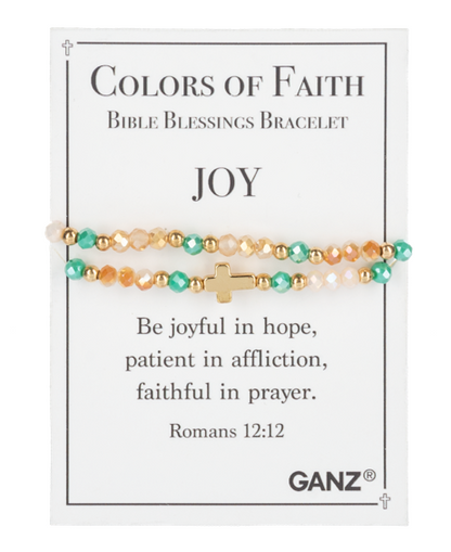 Colors of Faith Bible Blessings Bracelets